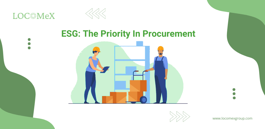 ESG: The Priority In Procurement