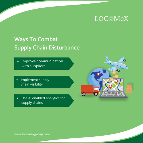 Ways to combat supply chain disturbance